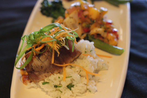 Pan-Asian-style Ahi tuna. | Nancy Stiles