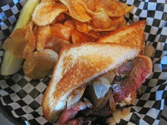 The beef brisket sandwich at Mile 277 Tap & Grill - Ian Froeb