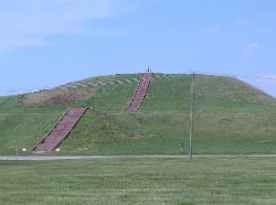 Monks Mound, presumably built under the influence of black drink. - Image via