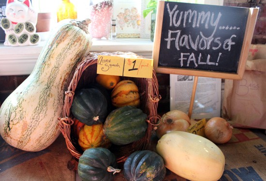 A selection of squash from Maude's Market. - Mabel Suen