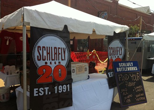 There was plenty of Schlafly on ice at Taste of Maplewood - Holly Fann