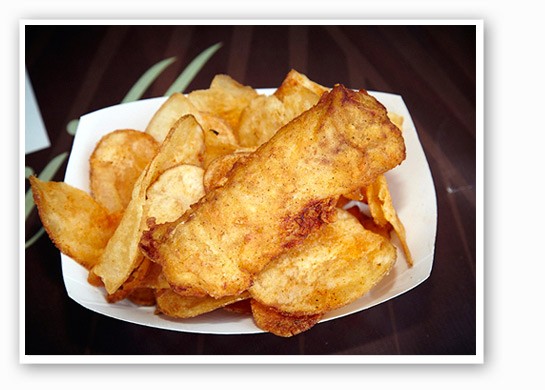 &nbsp;&nbsp;&nbsp;&nbsp;&nbsp;&nbsp;&nbsp;Fish and chips from Triumph Grill. | Steve Truesdale