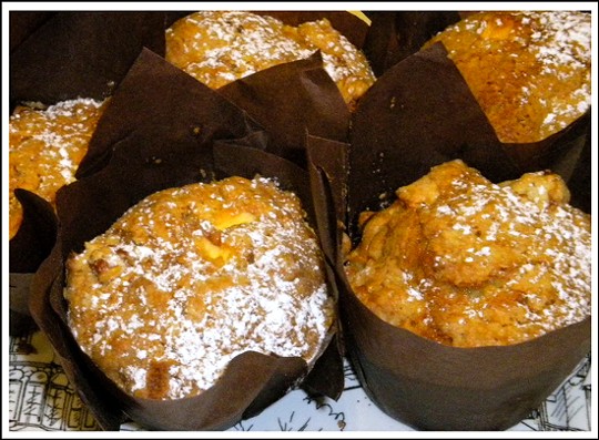 Musgrove's moist apple cake muffins. - Deborah Hyland