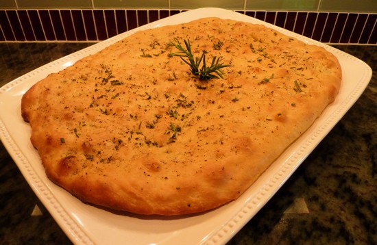 Bread! More specifically, focaccia baked by Erik Jacobs for sale at Salume Beddu. Now go get you some! - Erik Jacobs
