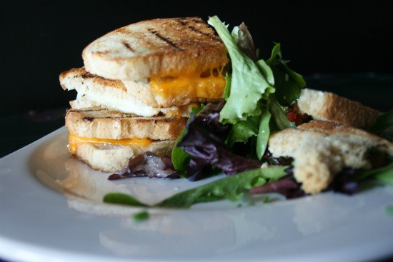 The grilled-cheese sandwich at the Crow's Nest in Maplewood. - Chrissy Wilmes