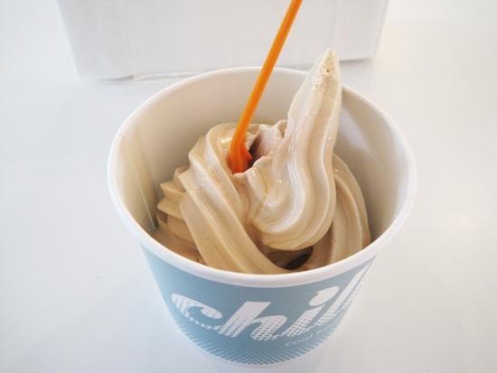 "Root Beer Float" frozen yogurt at Chill - Ian Froeb