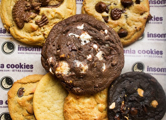Insomnia Cookies' "S'mores Deluxe" Cookie. | Photos by Mabel Suen