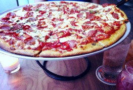 "The Grove, " one of Pi's two new pizzas at its downtown location. - RFT photo