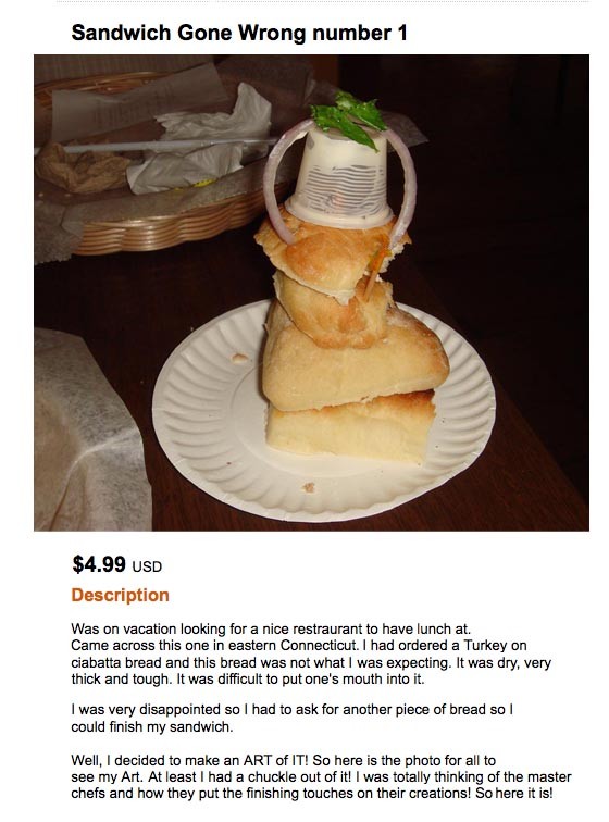 Sometimes Handmade Isn't Best: Etsy's Questionable Food Crafts