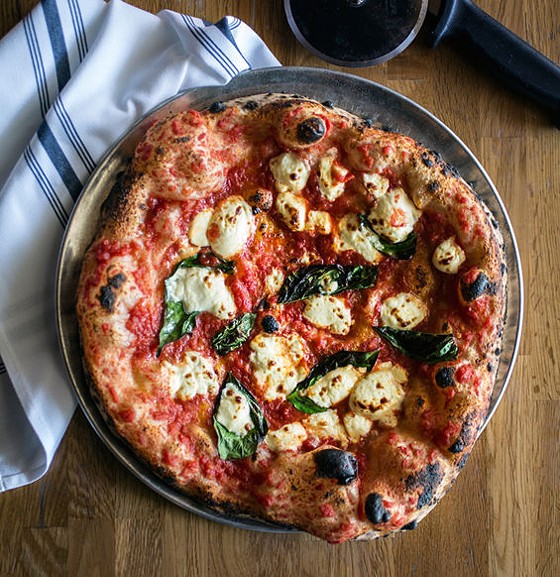 The Good Pie's Margherita pizza. | Jennifer Silverberg