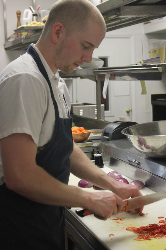 Executive Sous Chef Josh Poletti of the Libertine | Nancy Stiles