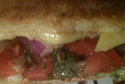 Pesto Grilled Cheese Sandwich at Eckert's Country Restaurant