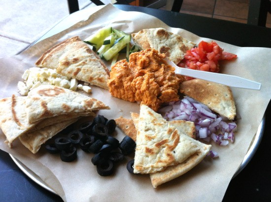 Guess Where I'm Eating this Hummus Plate and Win $20 Taqueria La Pasadita [Updated]!
