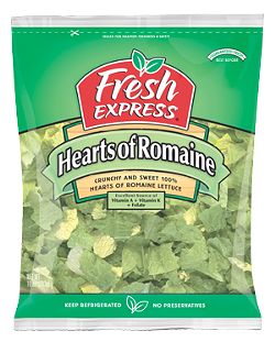 Bagged "Hearts of Romaine" Salad Recalled