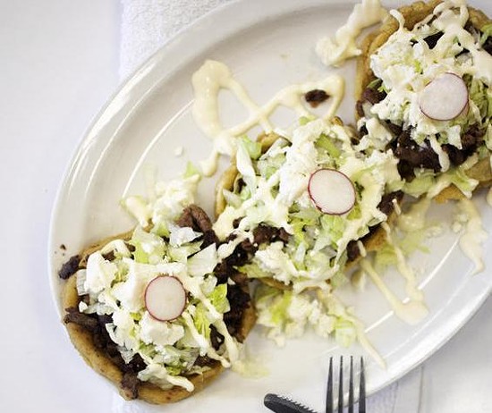 One of the many fine dishes at this year's Best Taqueria - Jennifer Silverberg