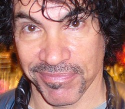 Oates with 'stache last October in St. Louis. - Photo: Chad Garrison