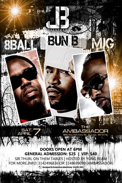 Bun B, 8Ball & MJG Promoter Jonathan Burns Talks About This Weekend's Show and His Past
