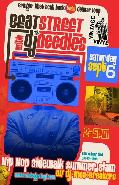 Show Flyer: Beat Street at Vintage Vinyl, Saturday, September 6