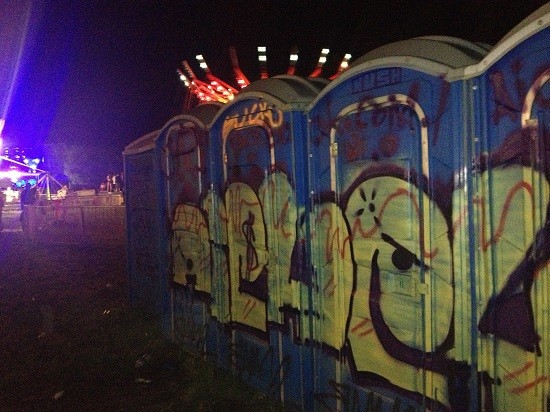 Behold the Waking Nightmare of Juggalo Port-a-Potties