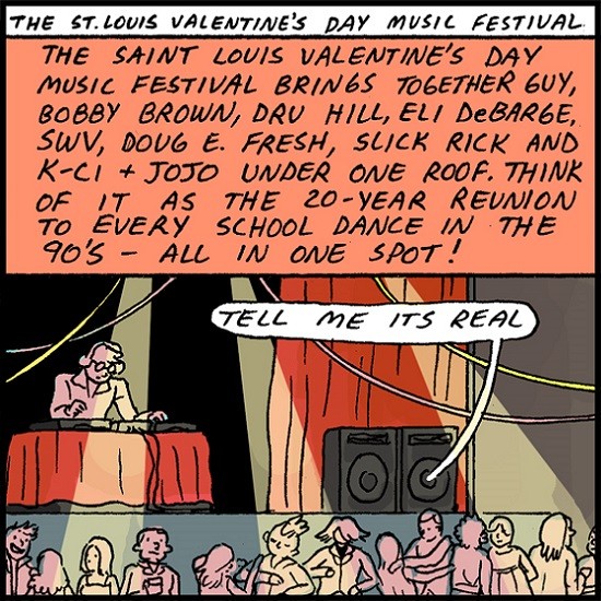 Critic Pick Comics: St. Louis Valentine's Day Fest Brings Nostalgia to the Chaifetz