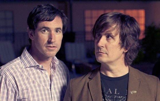 Peter Hughes and John Darnielle, a.k.a. The Mountain Goats - DL Anderson via Merge Records