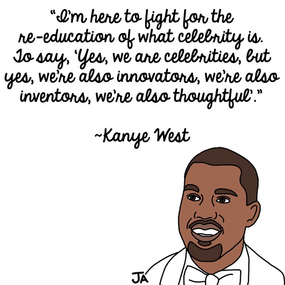 Ridiculous Kanye West-isms, In Illustrated Form