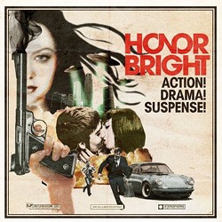 Honor Bright's movie poster/album cover for Action! Drama! Suspense!