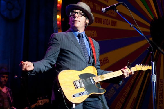 Elvis Costello returns to St. Louis tonight at the Pageant. View more photos from his 2011 concert in RFT Slideshows. - Photo by Jon Gitchoff