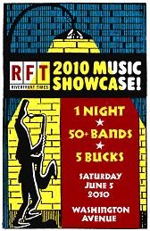 The 2010 RFT Music Showcase is Moving to Washington Avenue