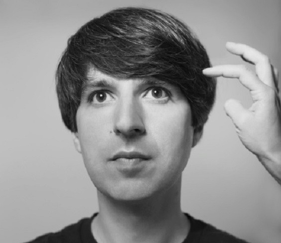 Demetri Martin will perform at the Pageant on Thursday, March 26. - The Persistence of Jokes Tour promotional photo via official website.