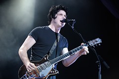Jack White playing with the Raconteurs at the Pageant in 2008 - Todd Owyoung