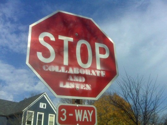 Stop Sign Graffiti: The Music Edition
