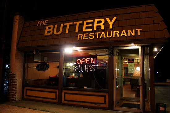 Greasy goodness comes from the Buttery. - Mabel Suen