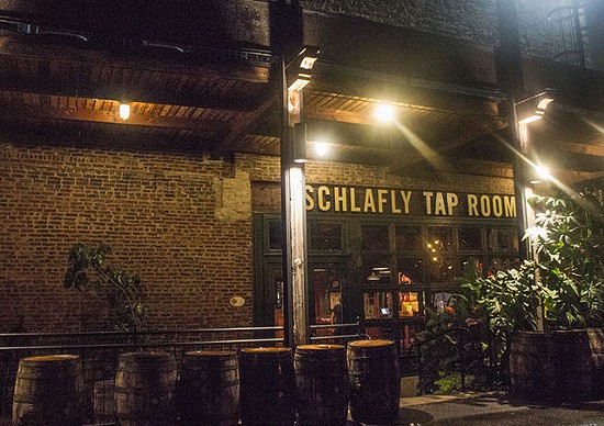 An outside view of the Schlafly Tap Room. - Mabel Suen