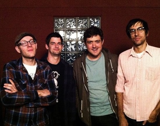 The new look Blind Eyes (ha!), with new guitarist Andy White (second from left). - Courtesy of the Blind Eyes