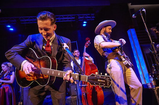Pokey Lafarge performs at the Taste of St. louis this weekend. - Steve Truesdell for RFT
