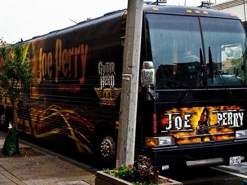 Spotted: Aerosmith's Joe Perry -- In Front of the RFT's Offices