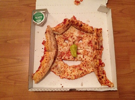 If you get an extra pizza, make it into a Taylor Swift face! - Jamie Lees