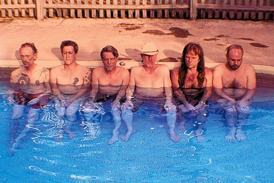SWANS: MOST DISTURBING POOL PARTY EVER.