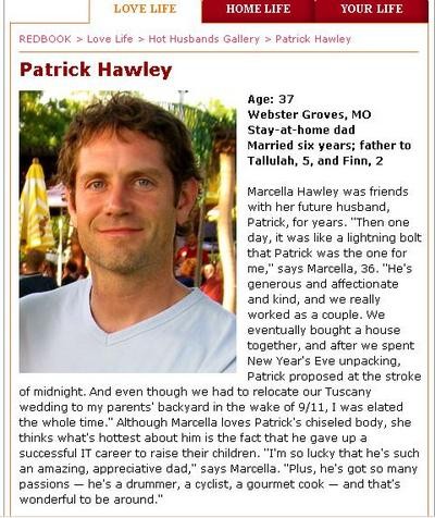 Finn's Motel's Patrick Hawley is a Redbook Hot Husband
