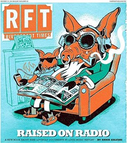 A late 2009 RFT cover featuring KSHE mascot Sweet Meat. - DAN ZETTWOCH