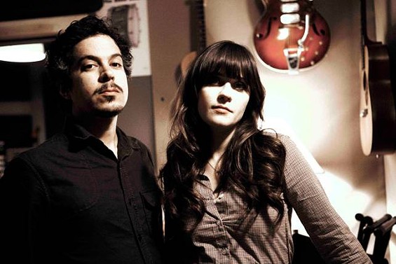 She & Him headline day two of LouFest. - Taea Thale