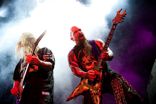 Slayer's Jeff Hanneman, left, and Kerry King, right. - PHOTO: STEW SMITH