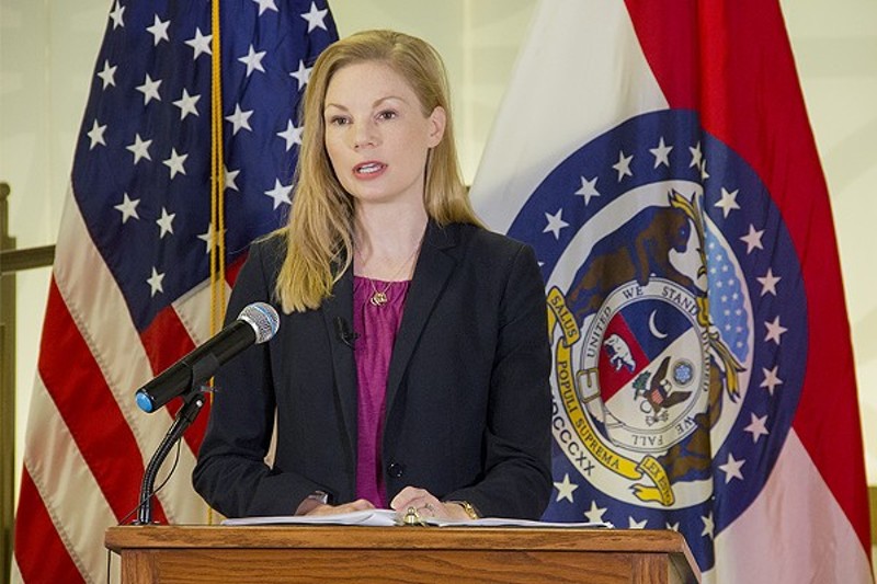 Nicole Galloway has won election to the job former Governor Jay Nixon appointed her to. - DANNY WICENTOWSKI