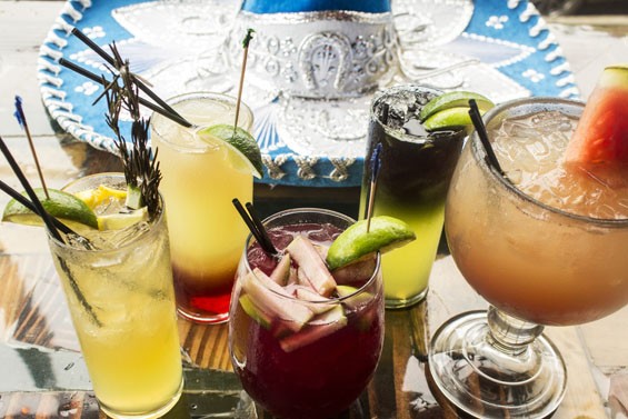 El Burro Loco's drinks are made with fresh fruit juice. - Mabel Suen