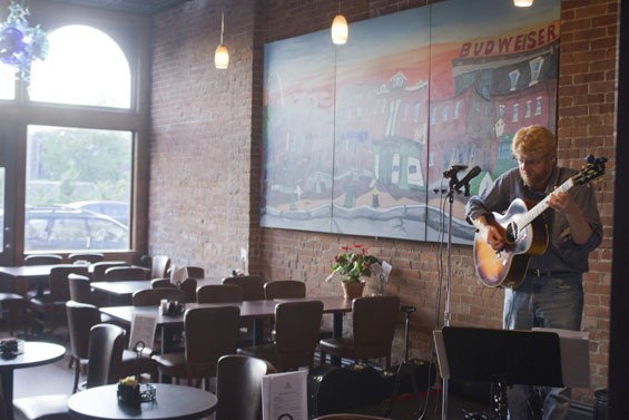 Howards' second room features live music acts. - Photo by Sarah Fenske
