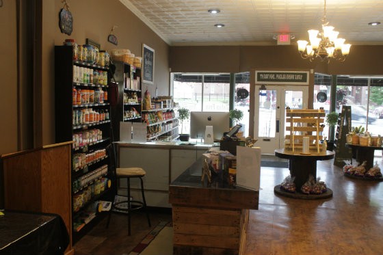 The interior of Organics, a spacious and uncluttered store on South Kingshighway. - Photo by Sarah Fenske