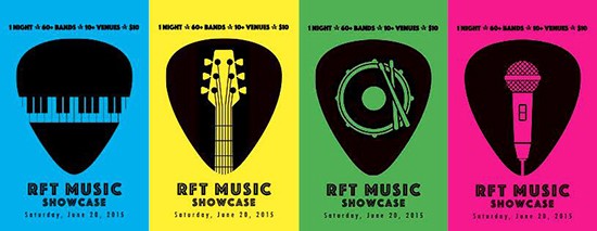 The RFT Music Showcase Returns to the Grove on June 20, 2015