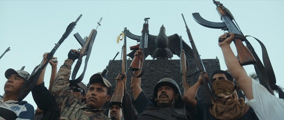 Autodefensas rally in&nbsp;Michoac&aacute;n,&nbsp;Mexico. - FROM CARTEL LAND, A FILM BY MATTHEW HEINEMAN