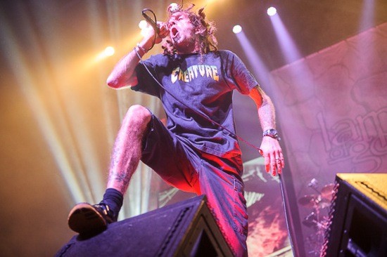 Lamb of God will perform with Slipknot on Sunday, August 16 at Hollywood Casino Amphitheatre. - Todd Owyoung